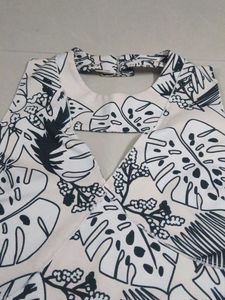 Floral Print Halter Top