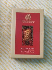 Forest Essentials Butter Soap - Aloe & Neem