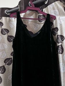 Black Velvet Dress