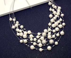 Pearl Neck Piece &amp; Earring