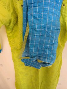 Stiched Kurta With Shawl