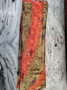 Printed Saree with blouse