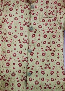 New Kids Sherwani With Bottom