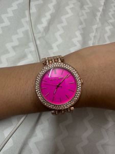 Michael Kors Stainless Steel Rose Gold Watch