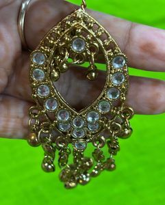 Fancy Hair Bun Pin Golden