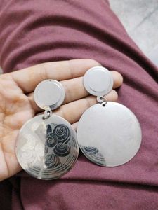 Statement Silver Earrings