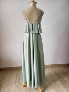 Elegant Green Maxi Dress