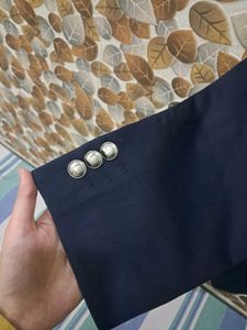 Classic Navy Blue Blazer