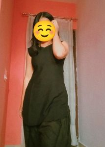 Black Kurta And Salwar Set