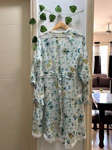 Floral Print Tiered Tunic