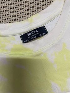 Bershka Tie-Dye Crop Top
