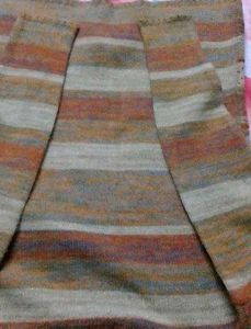 Cardigan of embroidery and beads work