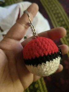 Poke Ball Keychain