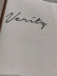 Famous Thriller Book VERITY by Colleen Hoover