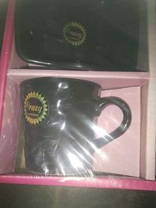 Two Cups With Twosnack Bowls