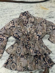 Boho Chic Paisley Print Dress