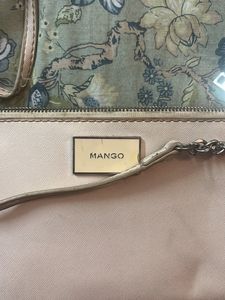 Mango White Sling Bag