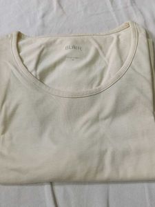 Blair Teal Striped Sleeve T-Shirt