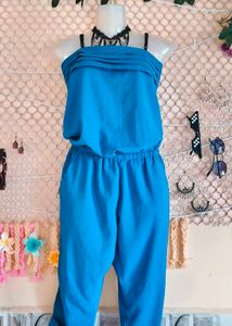 Size S/ M 🎁Buy 2 Get 1 Free 🎁Blue Jumpsuit