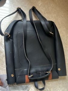 Leatherette Bagpack