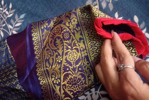 Red lehenga Choli Set With Zari Work! 😍🤌🏻