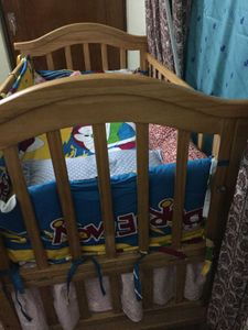 Wooden Baby Crib