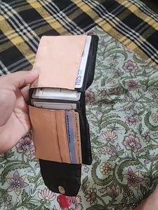 Peach Mughal Flap Mini Wallet