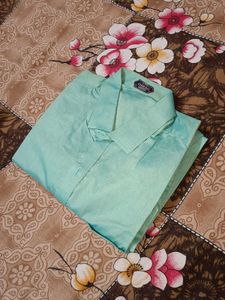 Cotton Green Shirt
