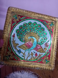 Peacock 🦚 Design Jewellery Box