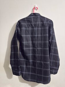 Men&#39;s Black Checked Shirt