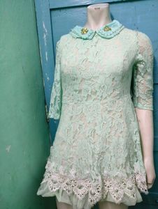 Mint Green Dress