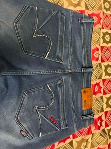 Men’s Slim Fit Blue Denim Jeans by Spykar – Light