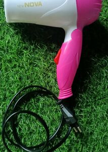 NOVA Hair Dryer - Pink & White