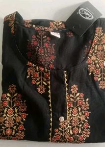 Daily Wear Black Women Kurti