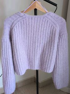 Zara Knit Cropped Sweater