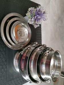 Dinner Stainless Steel Vessel Set of 3