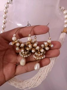Pearl Necklace Set
