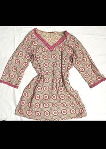 Printed Tunic Top