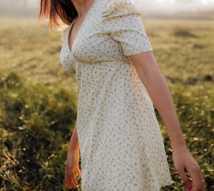 Floral Print Mini Dress