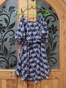 Floral Print Mini Dress