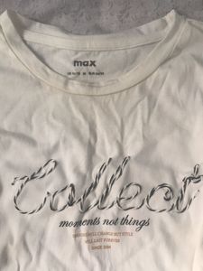 White Graphic Tee