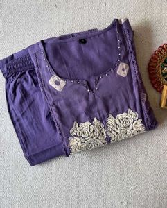 New Embroidered Anarkali With Pant