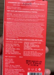 Dot &amp; Key Strawberry Dew Tinted Sunscreen