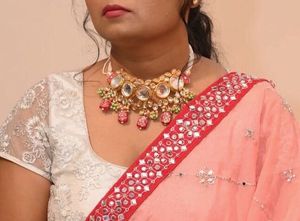 Elegant Kundan Choker Set