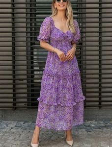 Floral Print Maxi Dress