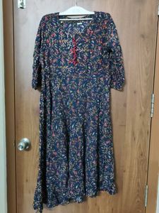 Dark blue kurti less used
