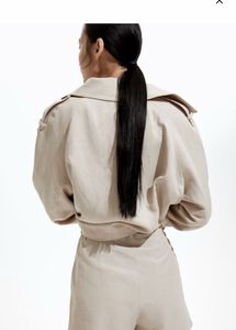 H&amp;M Tailored Beige Shorts