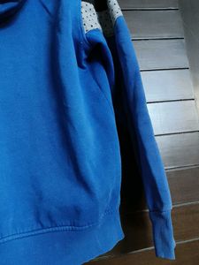 Chilly Men blue Stylish Zip-Up Hoodie