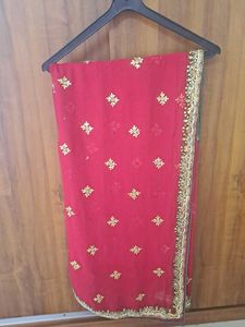 Full Hand Work Sareee With Blouse