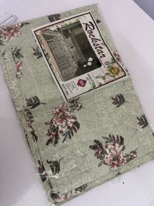 elegant floral bedsheet with cushions cover